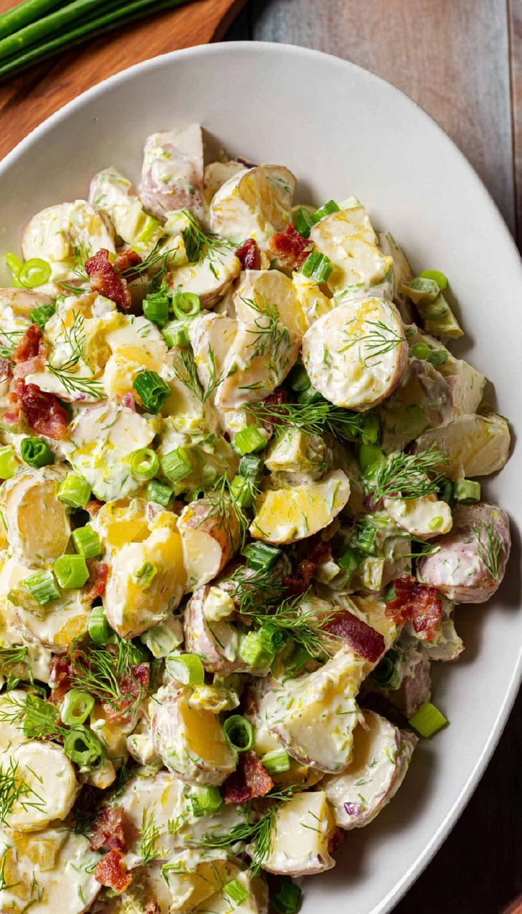 Dill Pickle Potato Salad 