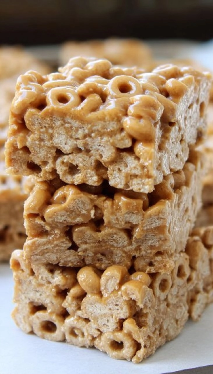 Easy Peanut Butter Cheerio Bars