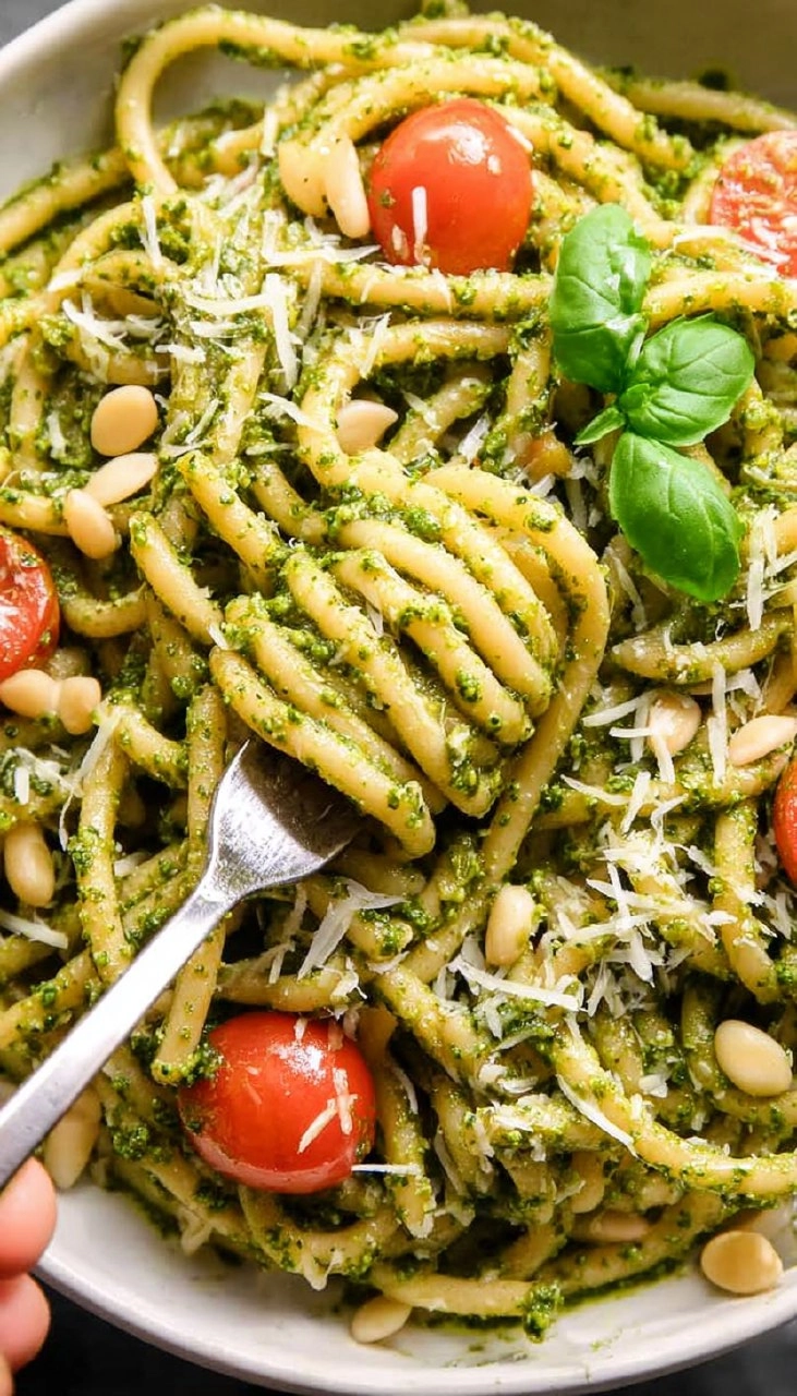 Easy Pesto Pasta