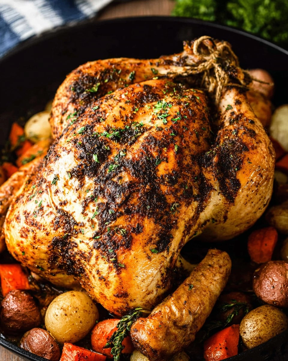 Easy Whole Roast Chicken (Crispy Skin + Juicy Inside) 8 Easy-Whole-Roast-Chicken-Crispy-Skin-Juicy-Inside-Recipe