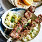 Greek Pork Souvlaki Skewers 91 Greek-Pork-Souvlaki-Skewers-Recipe