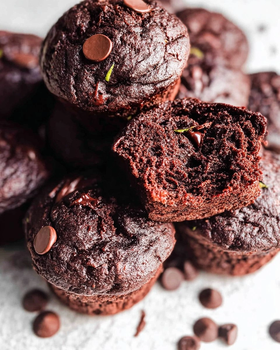 Healthy Chocolate Zucchini Muffins (Gluten Free, Paleo) 4 Healthy-Chocolate-Zucchini-Muffins-Gluten-Free-Paleo-Recipe