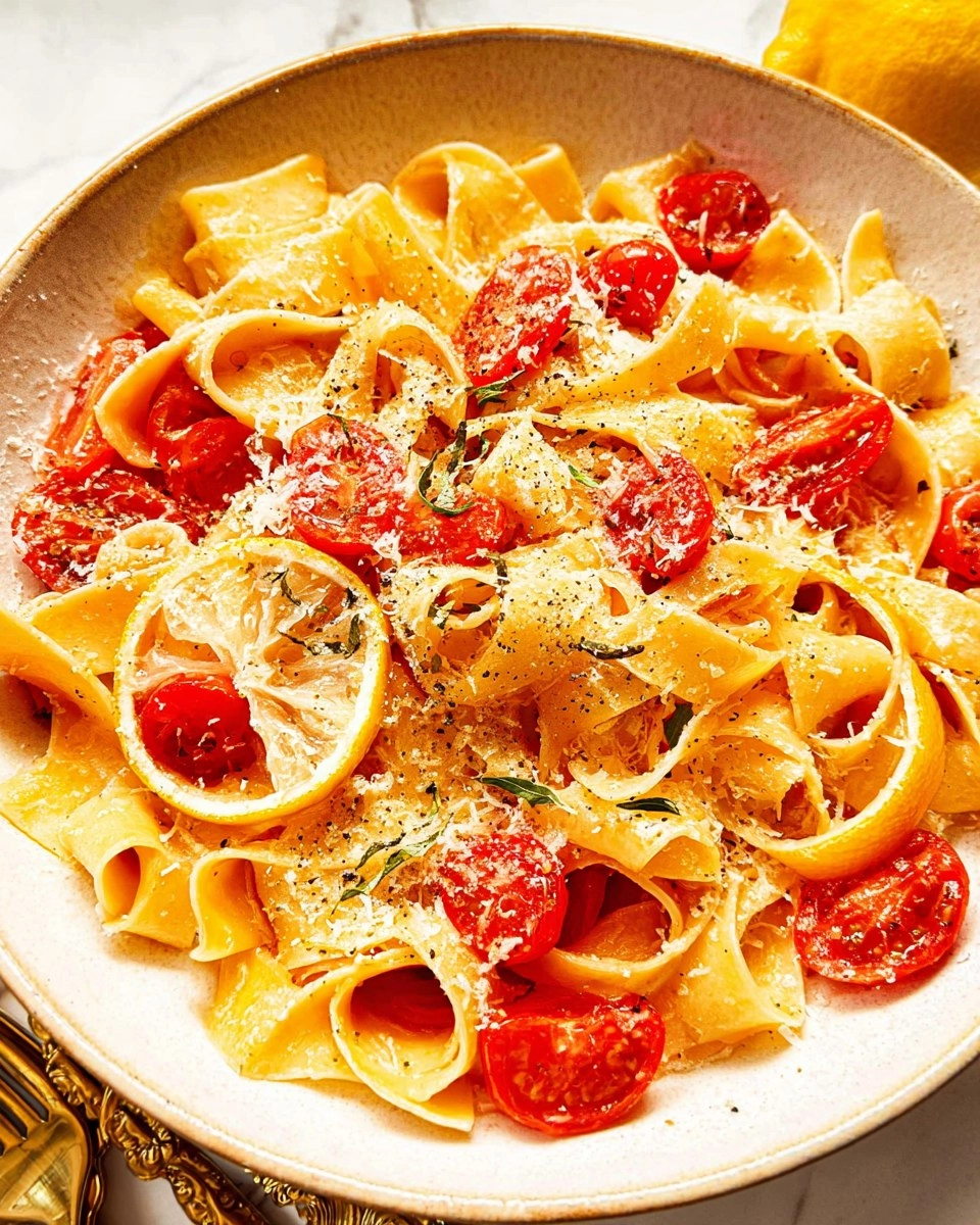 Lemony Cherry Tomato Pasta 99 Lemony Cherry Tomato Pasta