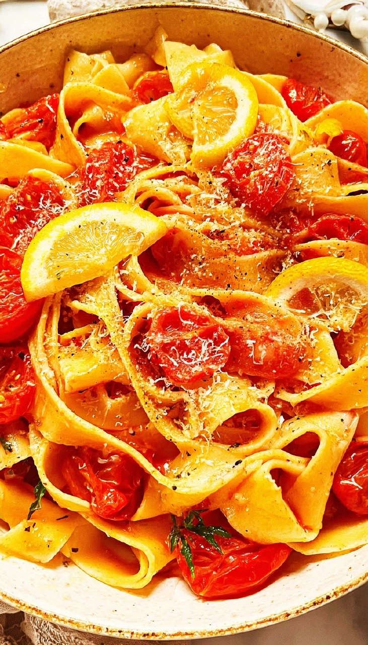 Lemony Cherry Tomato Pasta 100 Lemony Cherry Tomato Pasta