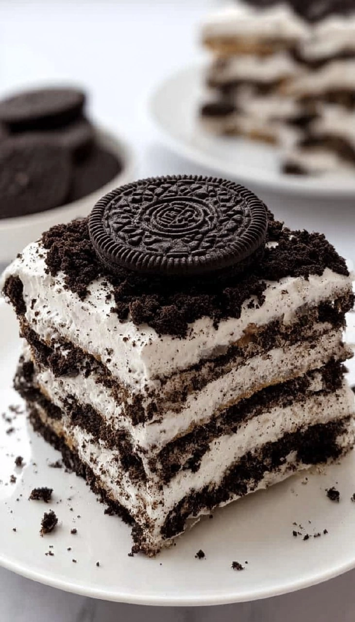Oreo Icebox Cake 85 Oreo Icebox Cake