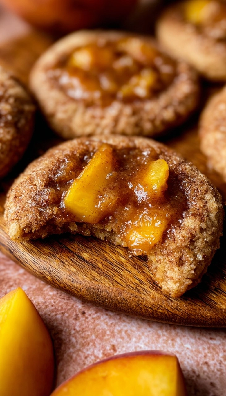 Peach Cobbler Cookies 140 Peach Cobbler Cookies