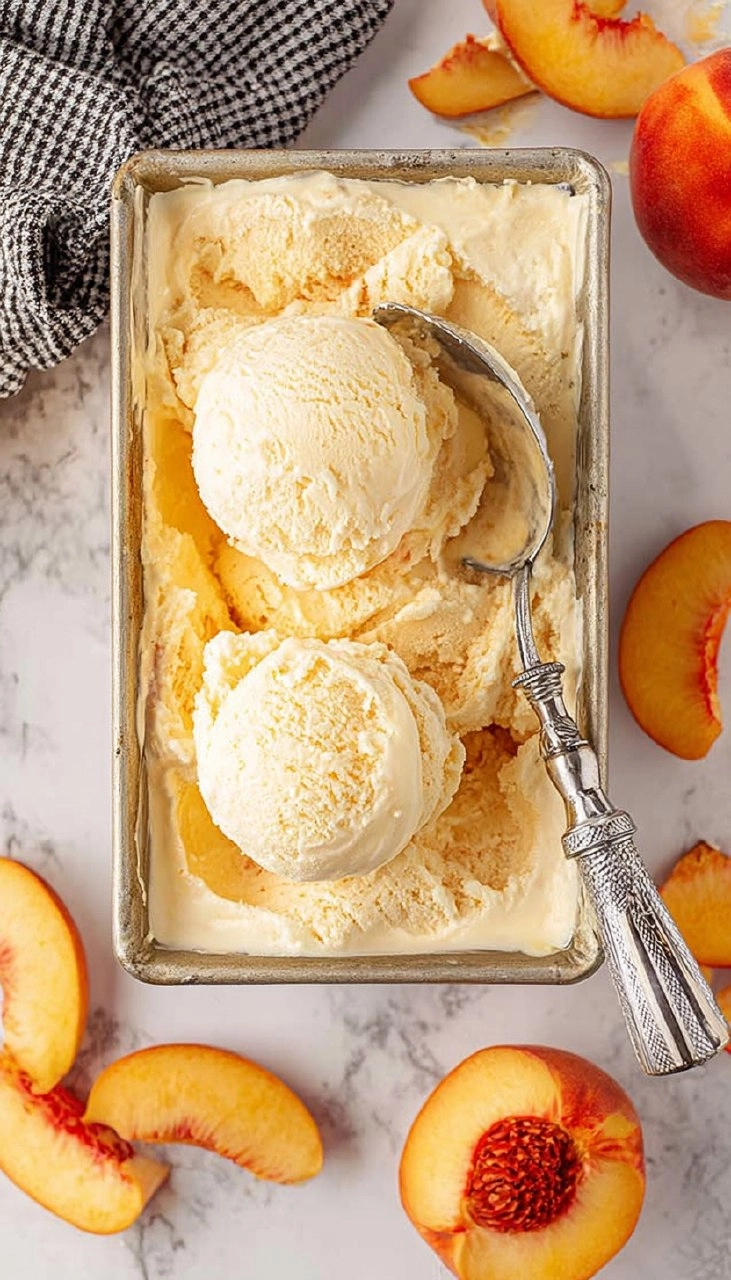 Peach Ice Cream