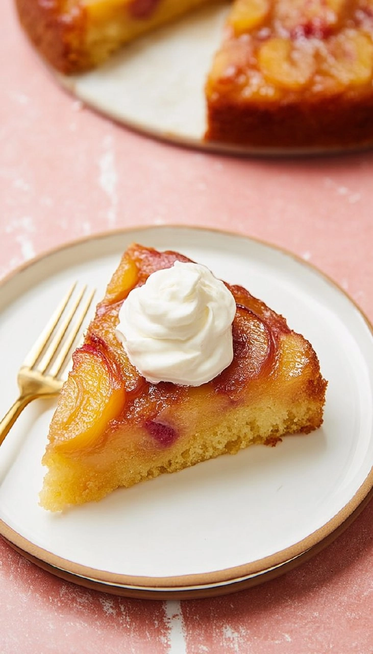 Peach Upside Down Cake 90 Peach Upside Down Cake
