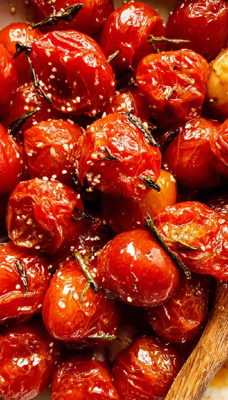 Roasted Cherry Tomatoes with Garlic 60 Roasted Cherry Tomatoes with Garlic