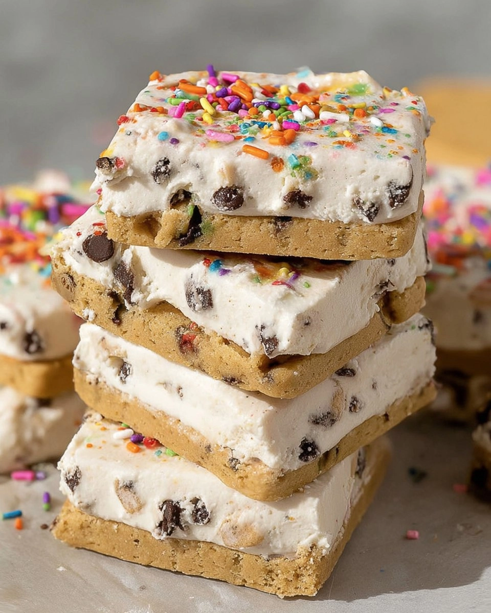 Vegan Cookie Dough Ice Cream Sandwiches