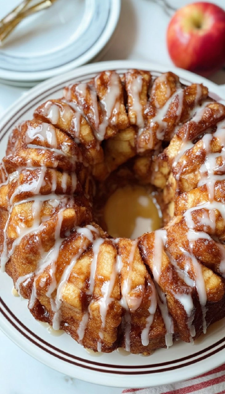 Apple Fritter Monkey Bread 135 Apple Fritter Monkey Bread