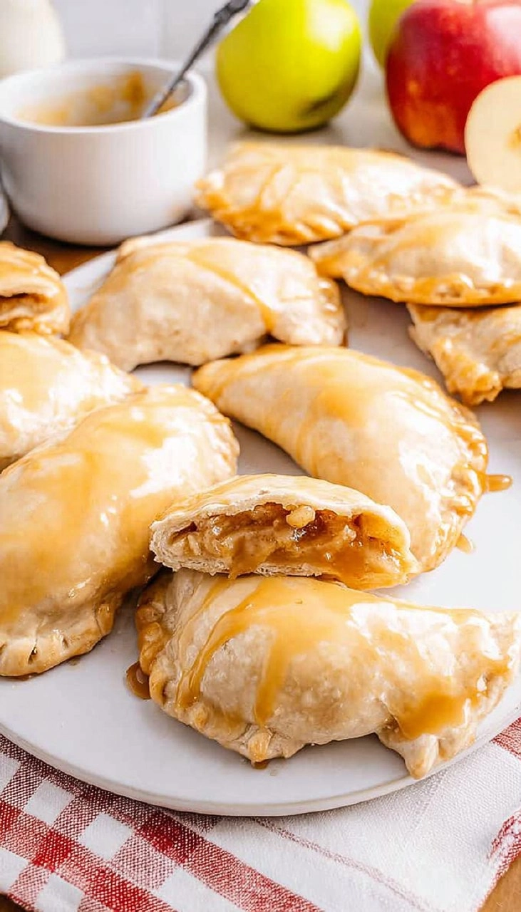 Easy Caramel Apple Empanadas