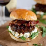 Fig-and-Bacon-Goat-Cheese-Burgers-Recipe