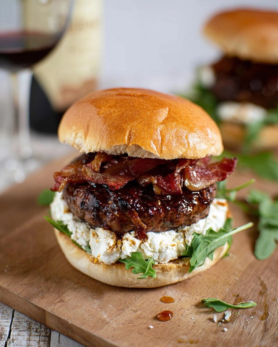 Fig-and-Bacon-Goat-Cheese-Burgers-Recipe
