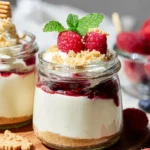 High Protein Cheesecake Jars 76 High-Protein-Cheesecake-Jars-Recipe