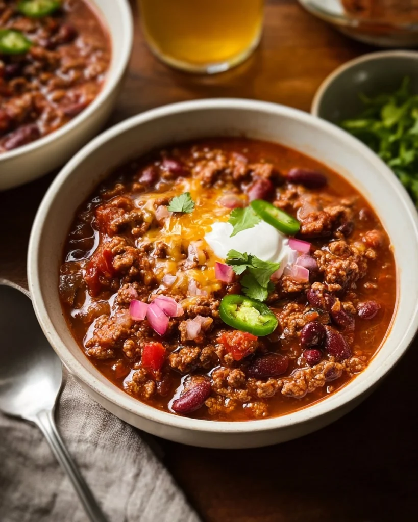 How-to-Make-Homemade-Chili-Recipe-Ground-Beef-and-Beans