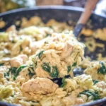 One-Pot-Spinach-Artichoke-Chicken-Orzo-Recipe