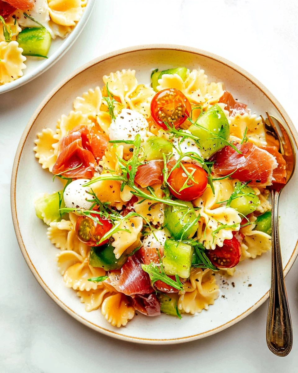 Prosciutto-Melon-Pasta-Salad-Recipe