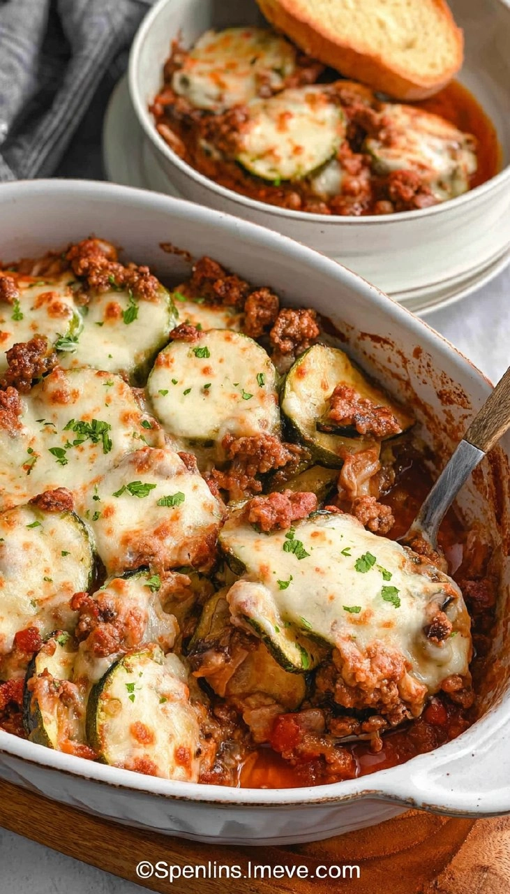 Zucchini Hamburger Casserole