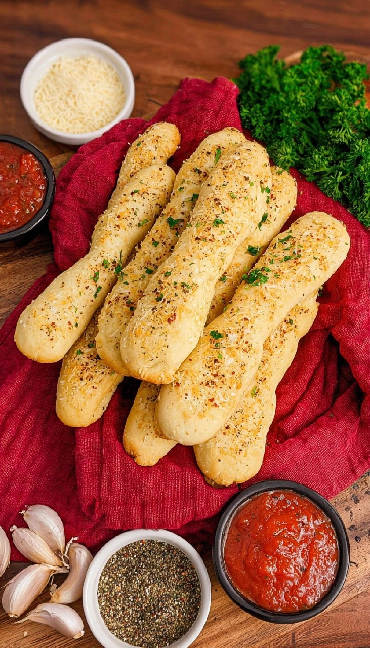 2 Ingredient Garlic Parmesan Breadsticks 90 2 Ingredient Garlic Parmesan Breadsticks