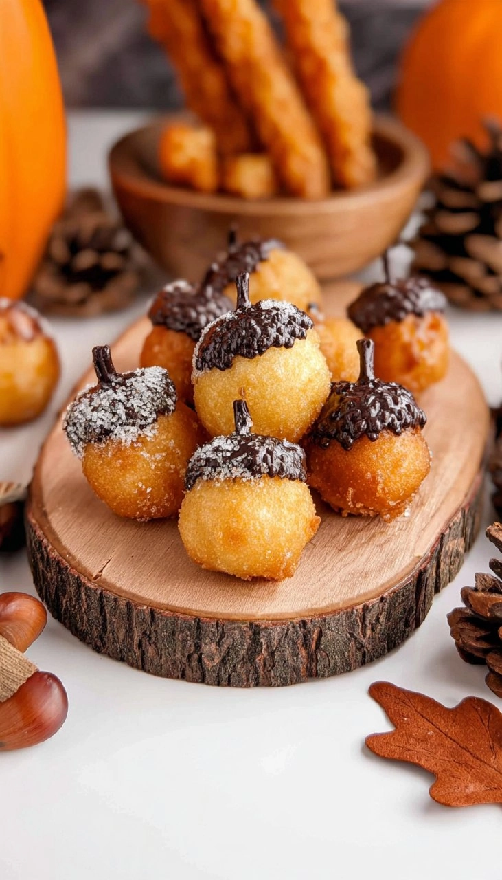 Acorn Donut Holes 70 Acorn Donut Holes