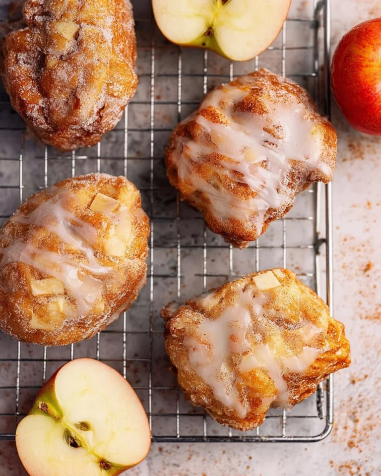Air-Fryer-Apple-Fritters-With-Glaze-Recipe