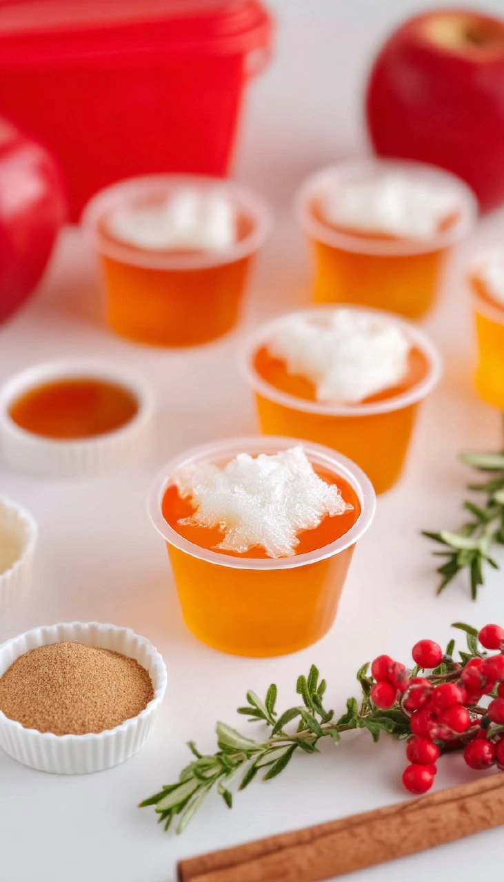 Apple Cider Jello Shots