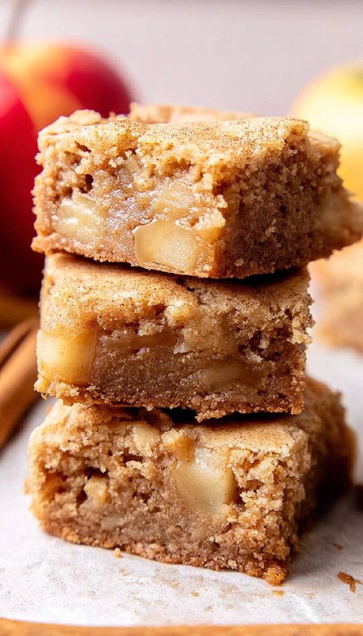 Apple Cinnamon Blondies 125 Apple Cinnamon Blondies