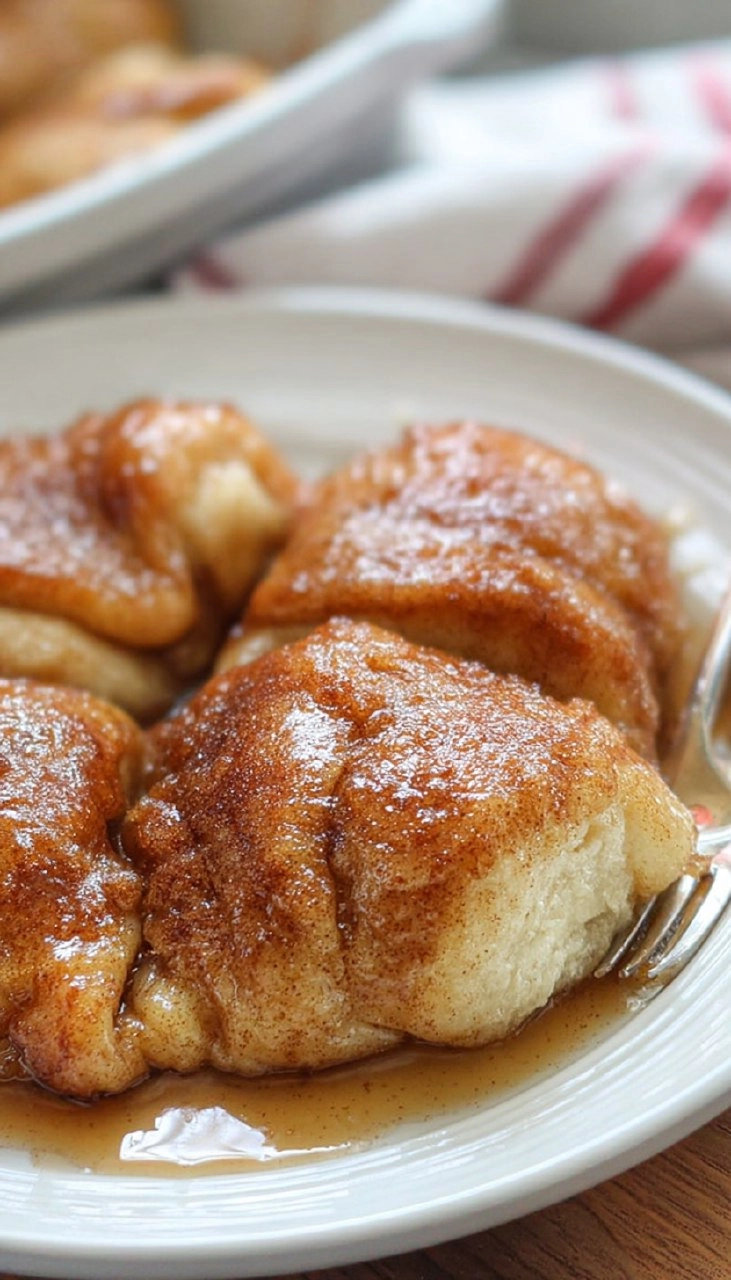 Apple Dumplings with Crescent Rolls