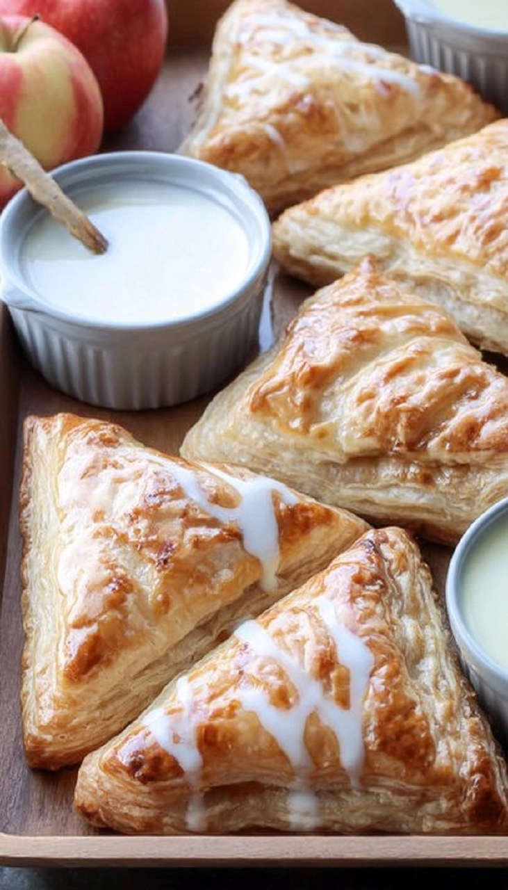 Apple Turnovers with Puff Pastry