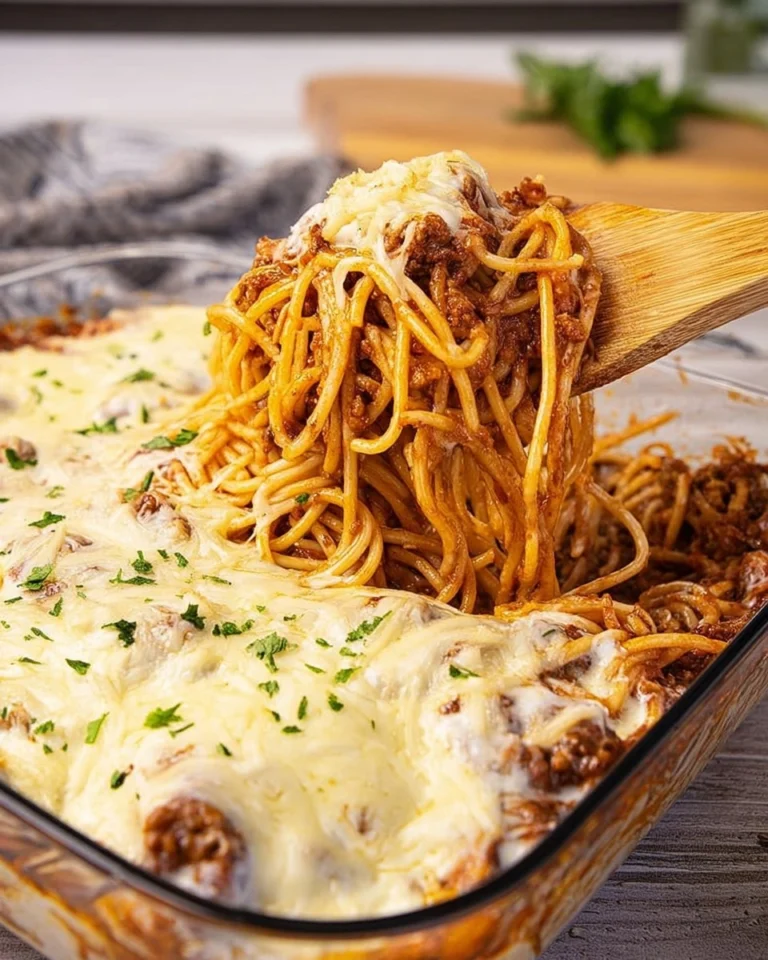 Baked-Spaghetti-with-Cream-Cheese-Recipe