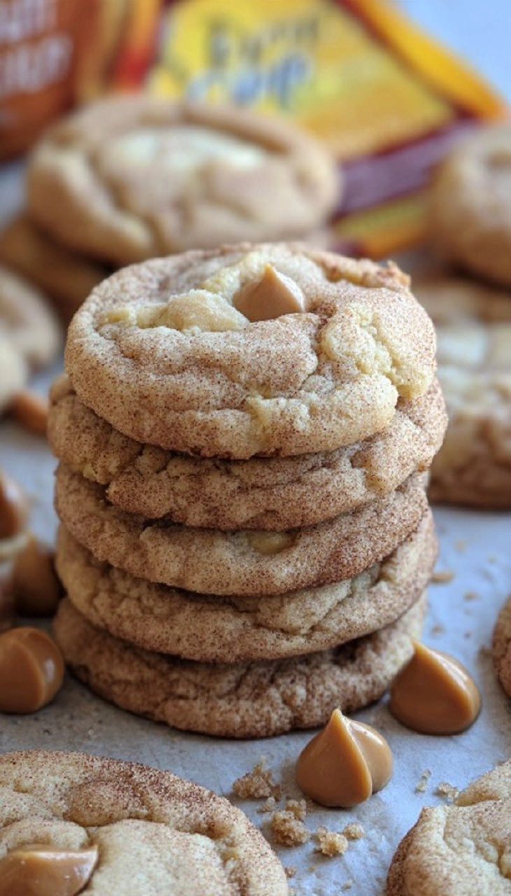 Caramel Apple Cider Cookies