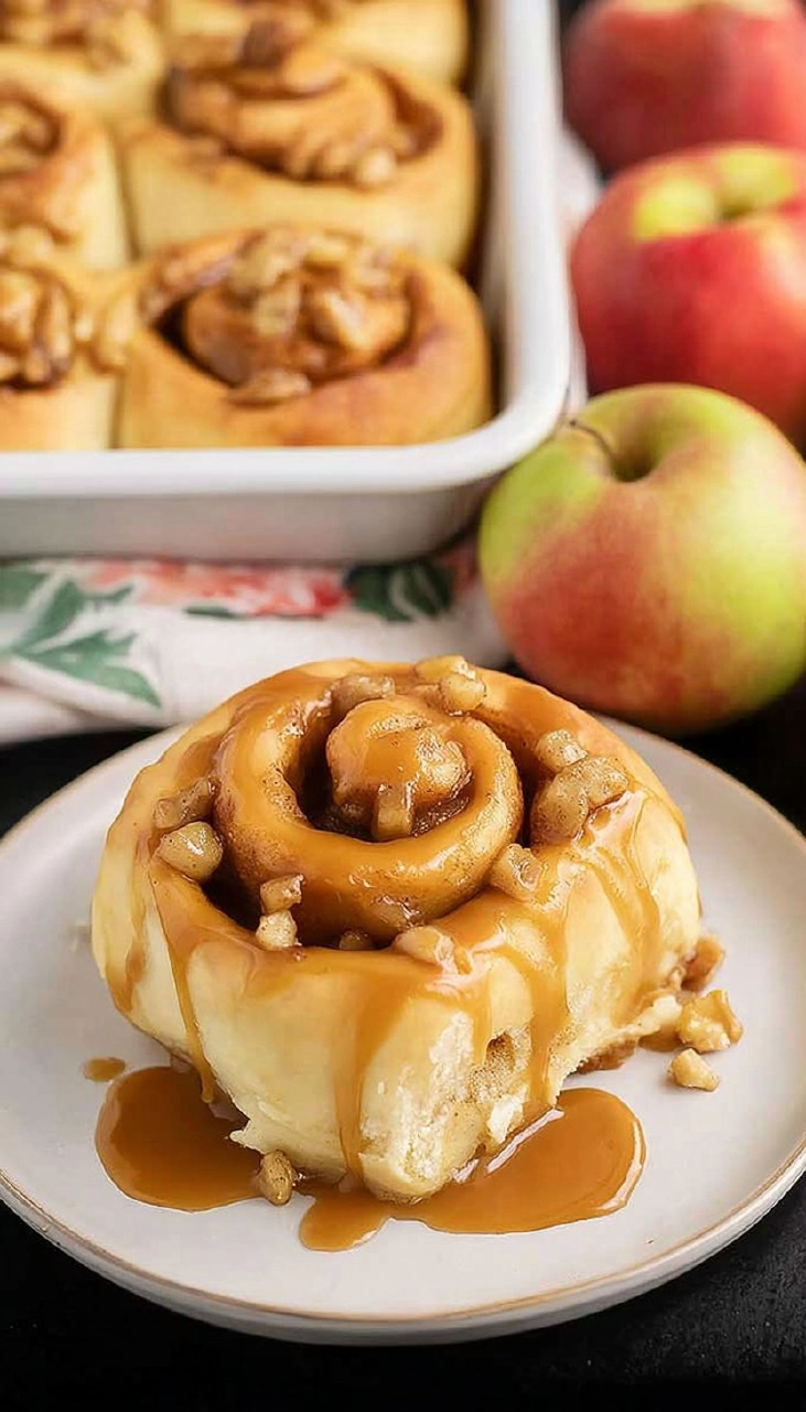 Caramel Apple Cinnamon Rolls 130 Caramel Apple Cinnamon Rolls