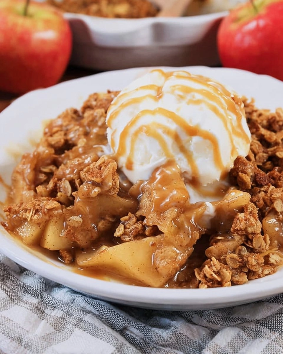 Caramel Apple Crisp with Crunchy Oat Topping 37 Caramel-Apple-Crisp-with-Crunchy-Oat-Topping-Recipe
