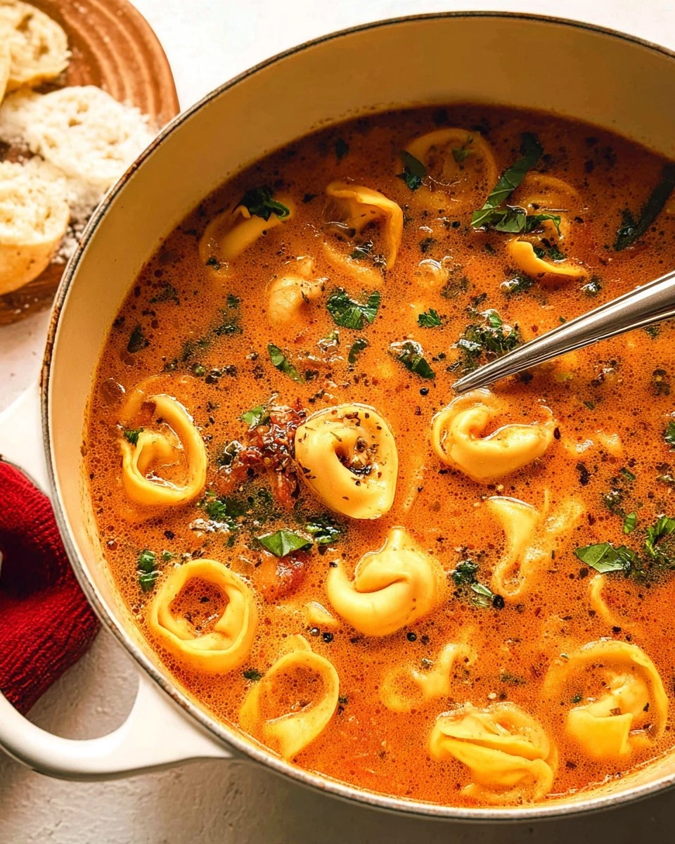 Creamy Tortellini Soup 124 Creamy Tortellini Soup