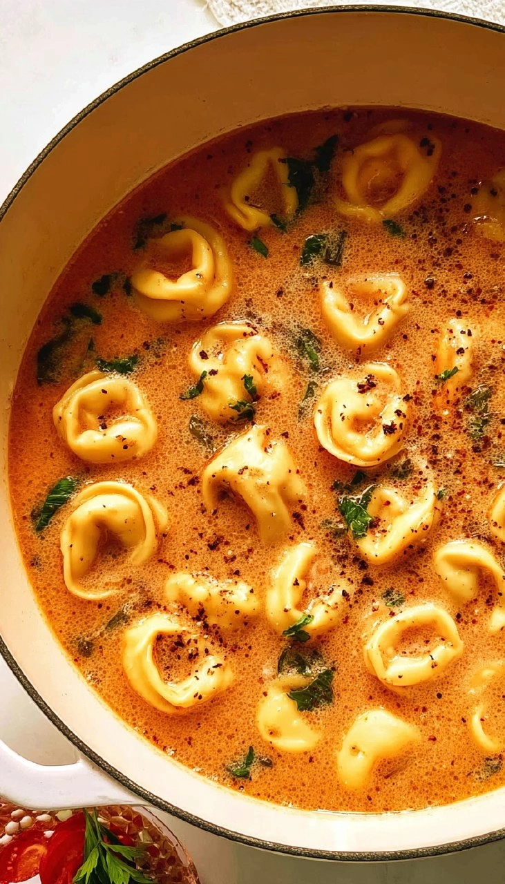 Creamy Tortellini Soup 125 Creamy Tortellini Soup