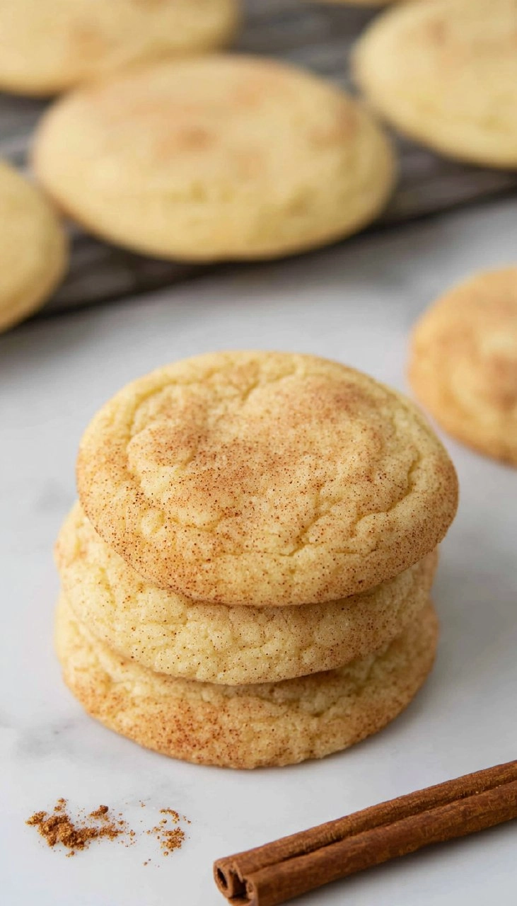 Fall Spice Snickerdoodle Cookies