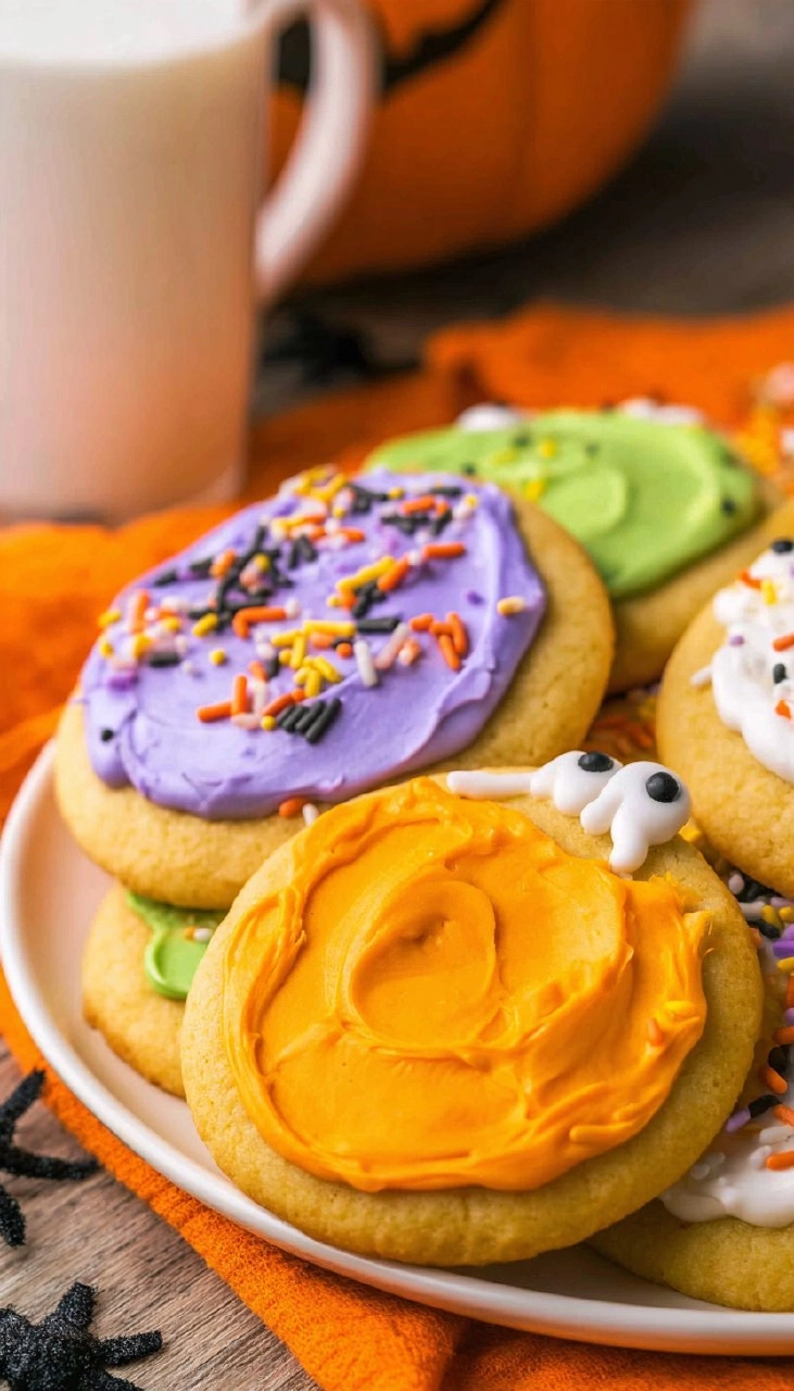 Halloween Sugar Cookies (Lofthouse Style!)