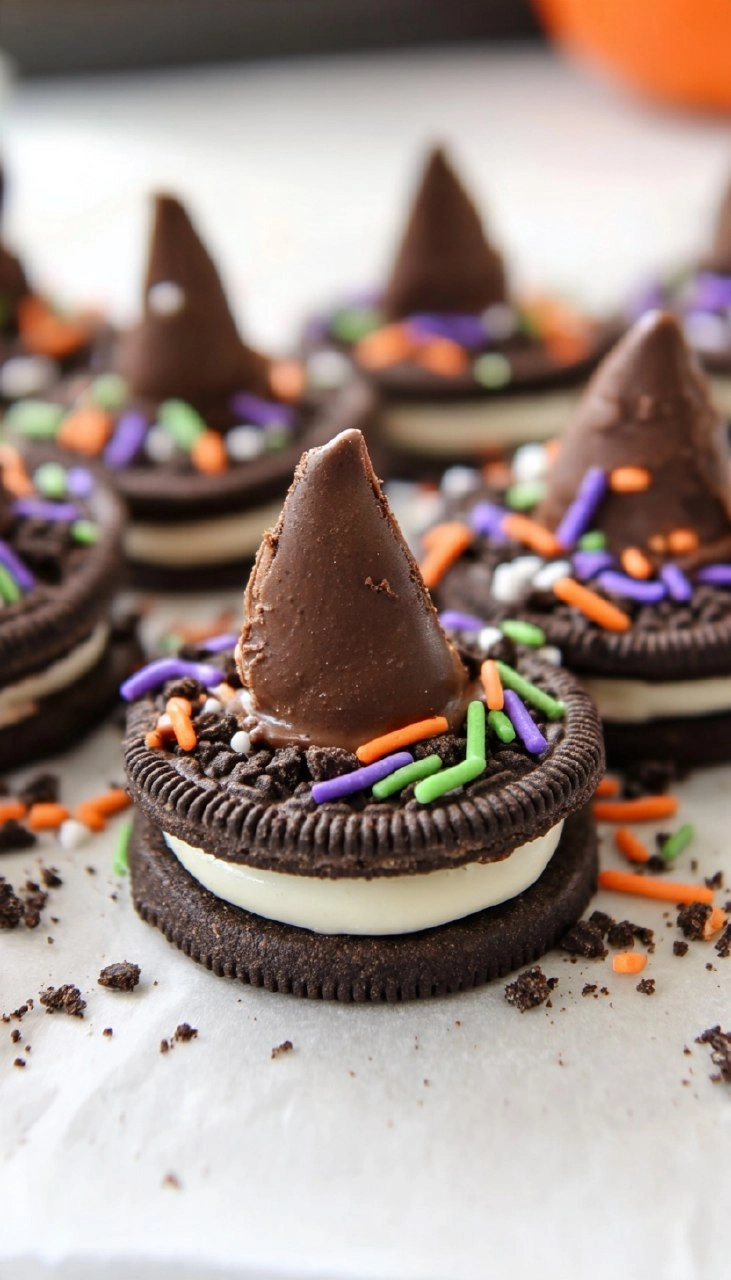 Oreo Witch Hat Cookies