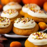 Pumpkin-Cookies-with-Cream-Cheese-Frosting-Recipe