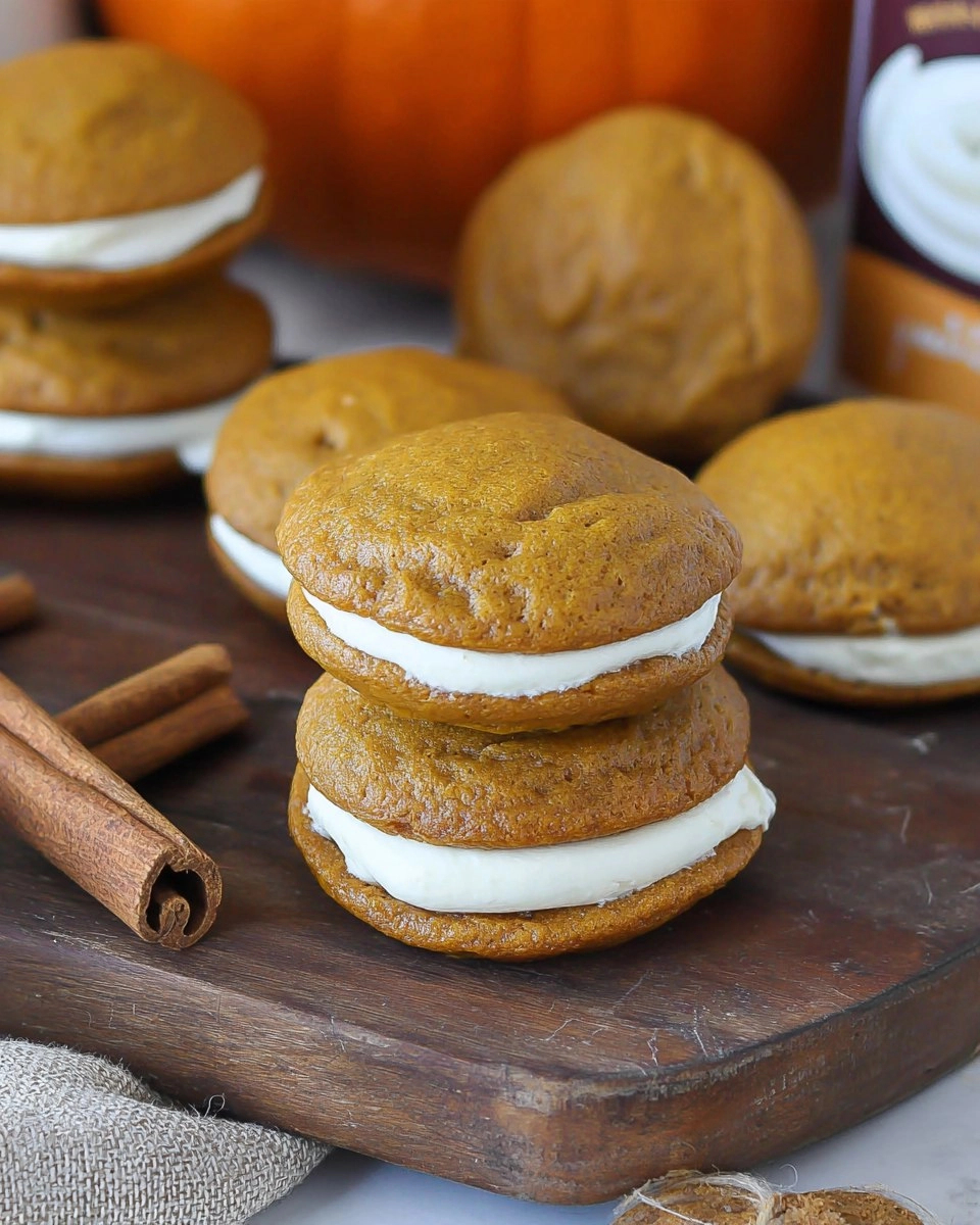 Pumpkin-Whoopie-Pies-with-Cream-Cheese-Filling-Recipe
