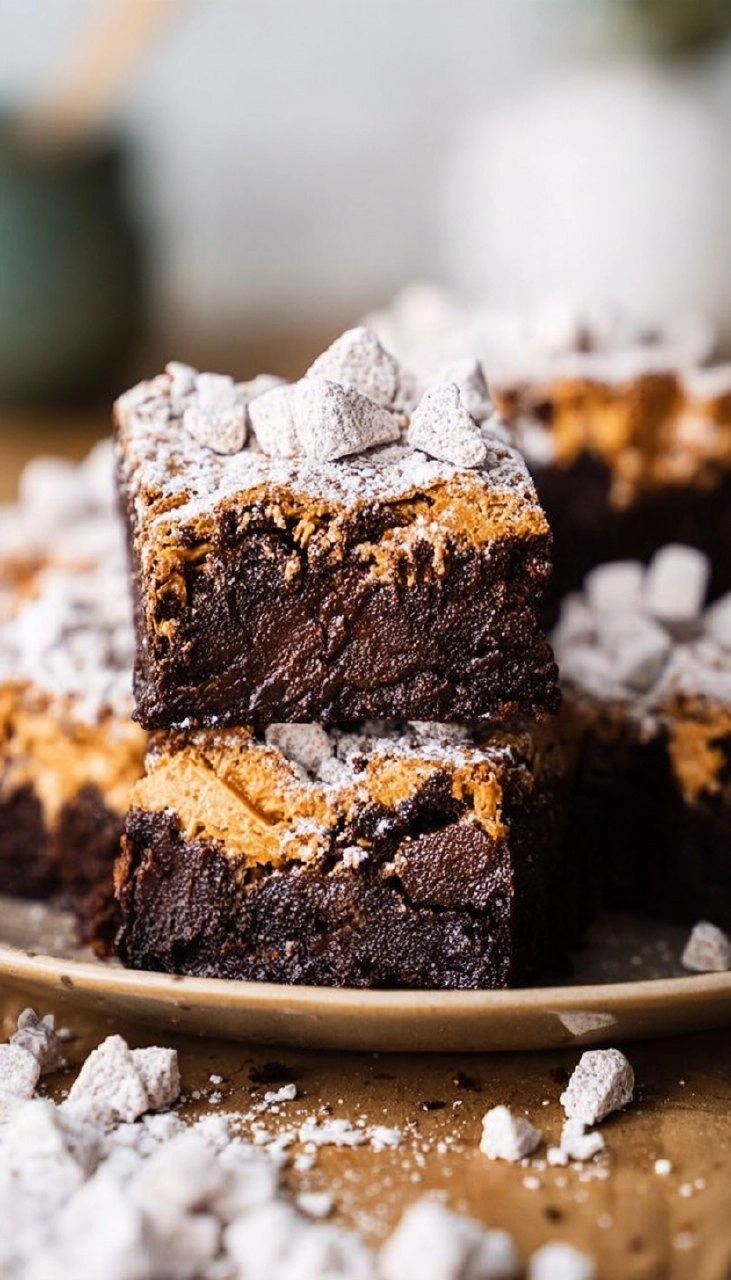 Puppy Chow Brownies