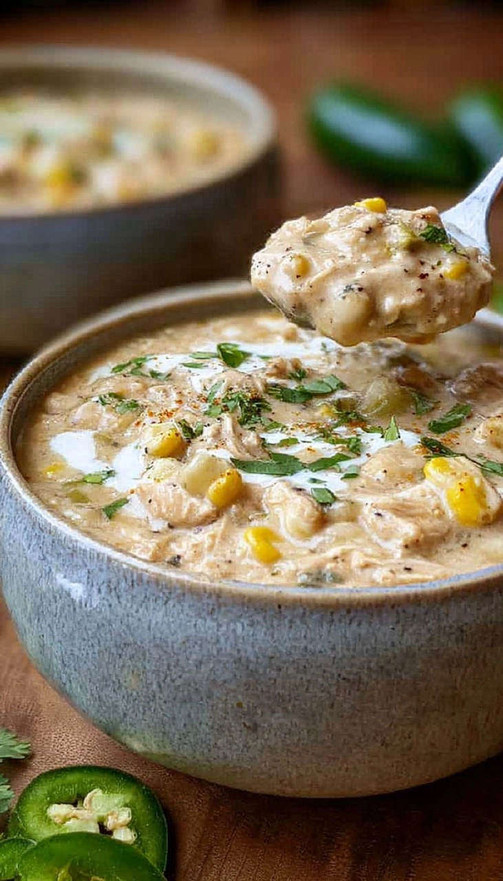 Street Corn White Chicken Chili