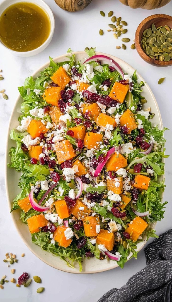 Butternut Squash and Feta Salad 130 Butternut Squash and Feta Salad