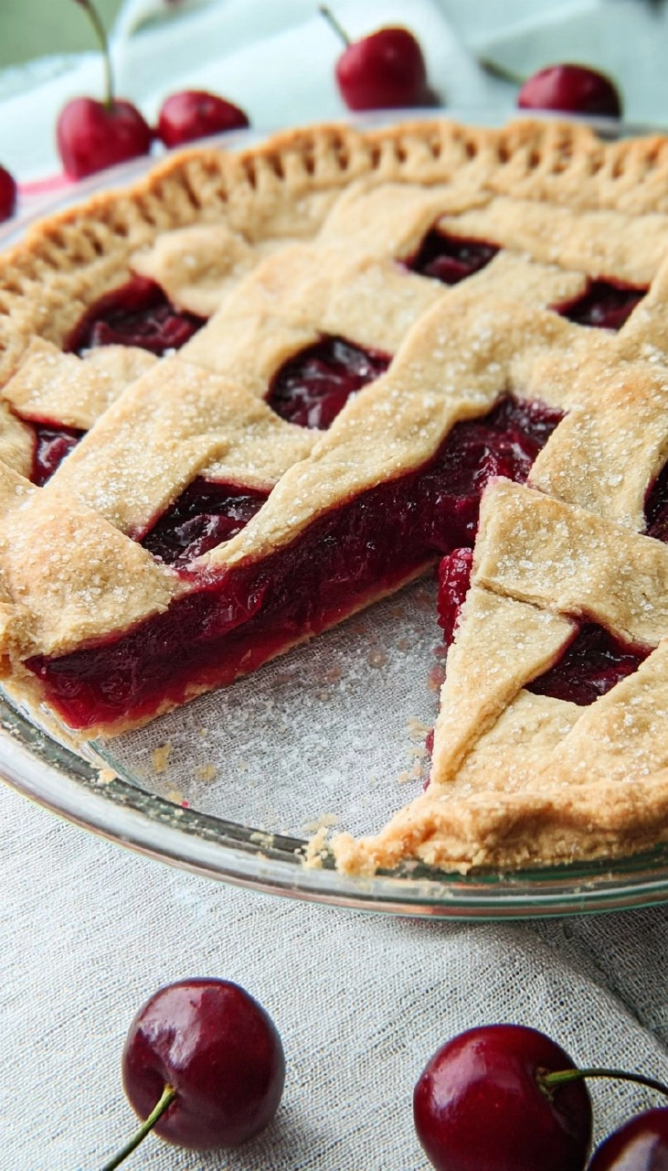 Easy Homemade Cherry Pie 110 Easy Homemade Cherry Pie