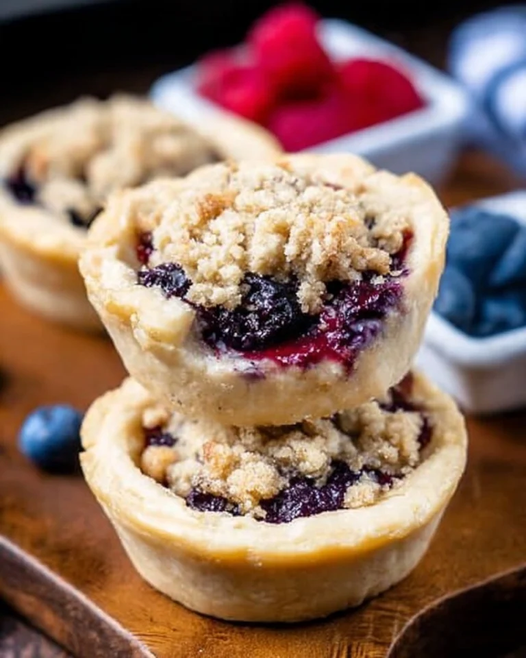Mini-Pies-Berry-Crumble-Pies-Recipe