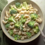 Sharp-White-Mac-and-Cheese-with-Broccoli-High-Protein-Recipe