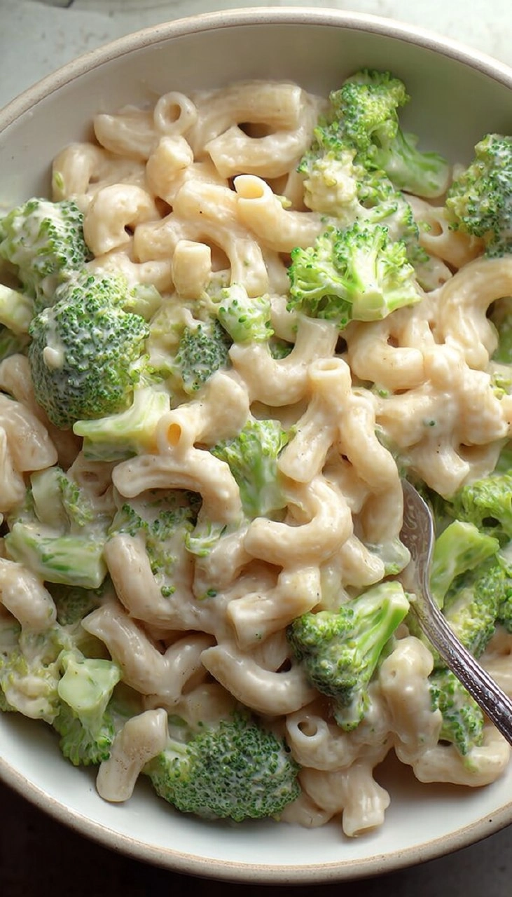 Sharp White Mac and Cheese with Broccoli (High Protein)