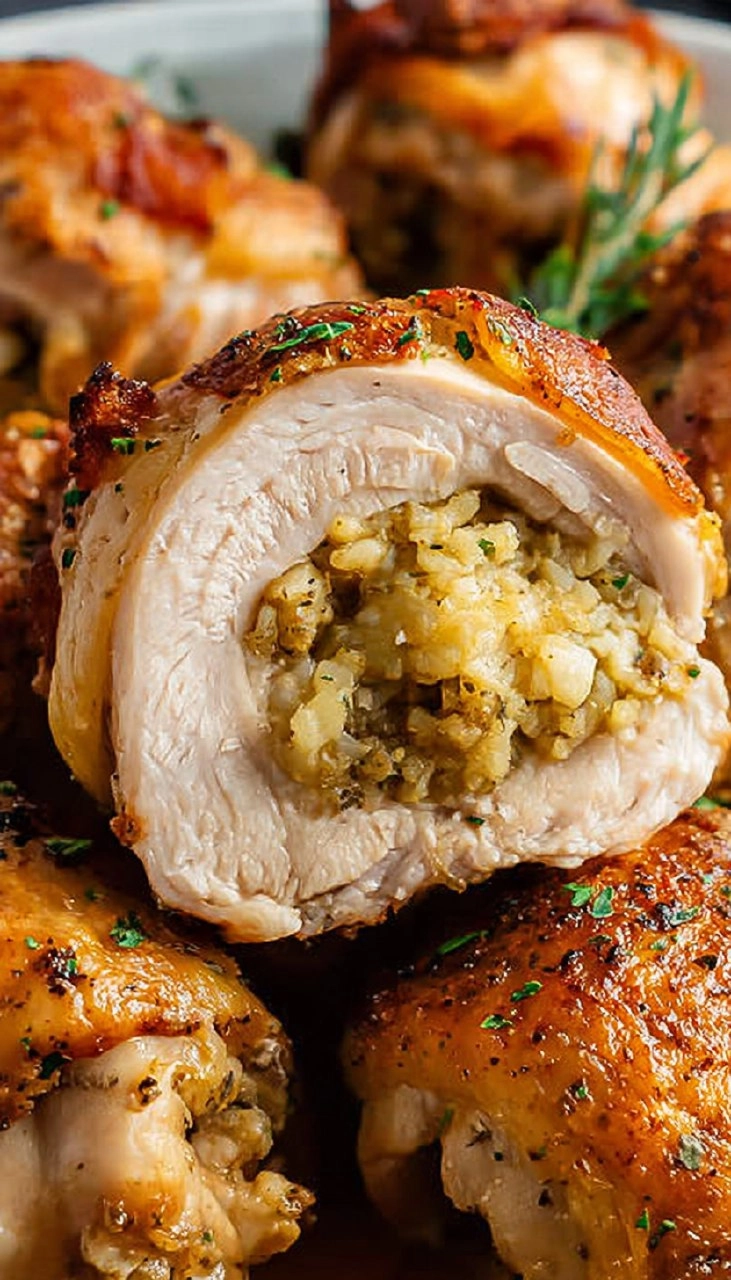 Stuffed Chicken Thighs 70 Stuffed Chicken Thighs