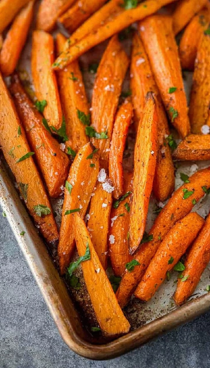 Three Ingredient Honey Roasted Carrots